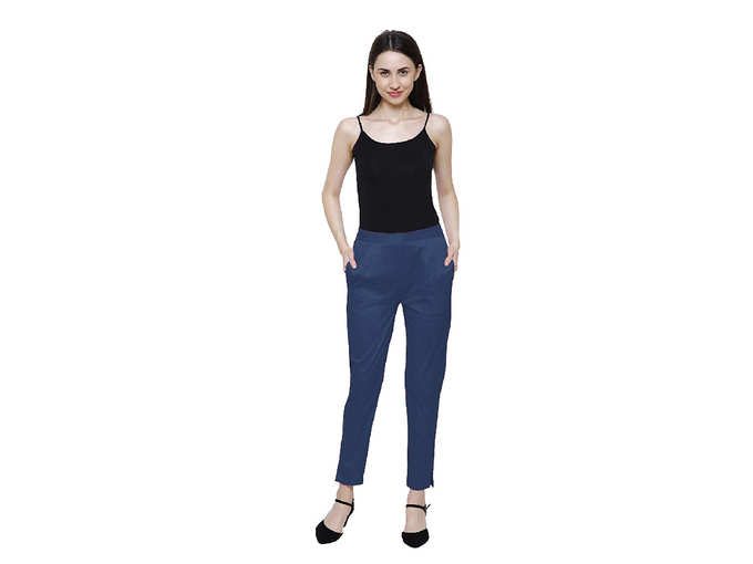 Women&#39;s Cotton Lycra Pant