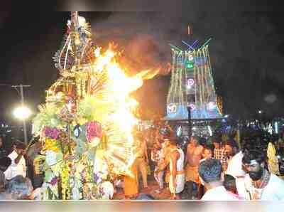 ಚಿಕ್ಕಲ್ಲೂರು ಜಾತ್ರೆಯಲ್ಲಿ ಚಂದ್ರಮಂಡಲೋತ್ಸವ