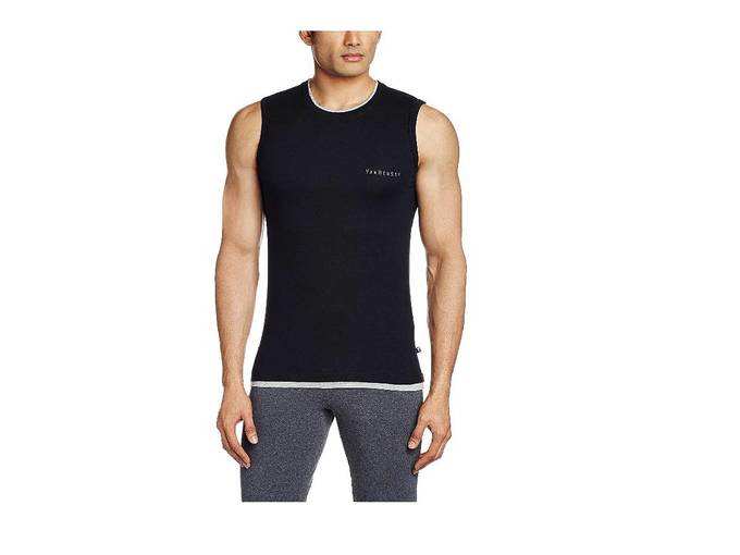 Van Heusen Athleisure Mens Cotton Stretch Muscle Tee