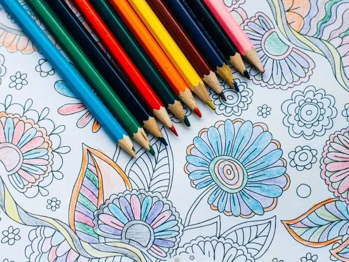 adult colouring book