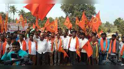 ಏಸು ಪ್ರತಿಮೆ ನಿರ್ಮಾಣ ವಿರೋಧಿಸಿ ಹಿಂದೂಪರ ಸಂಘಟನೆಗಳಿಂದ ಬೃಹತ್  ರ‍್ಯಾಲಿ, ಕಲ್ಲಡ್ಕ ಪ್ರಭಾಕರ್ ಭಟ್  ಭಾಗಿ