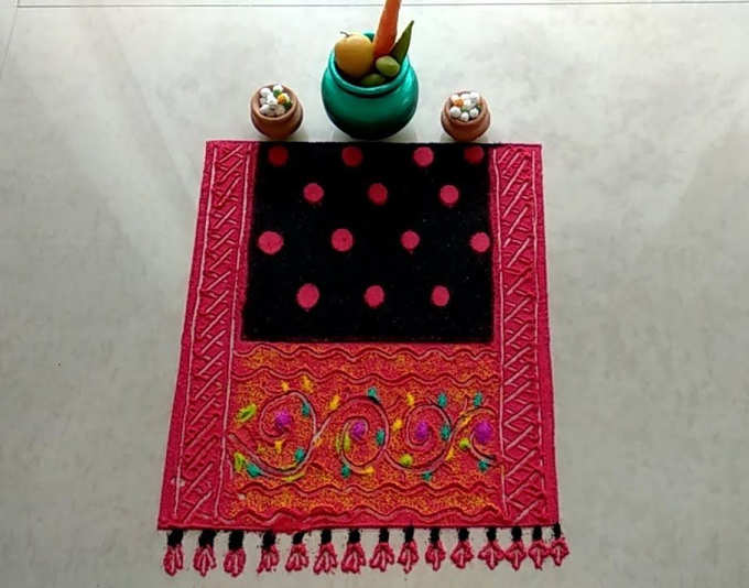 makar sankranti rangoli