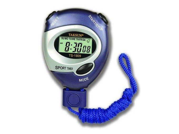 Easymart Stopwatch Stop Watch Digital LCD Professional Chronograph Timer Counter Sports