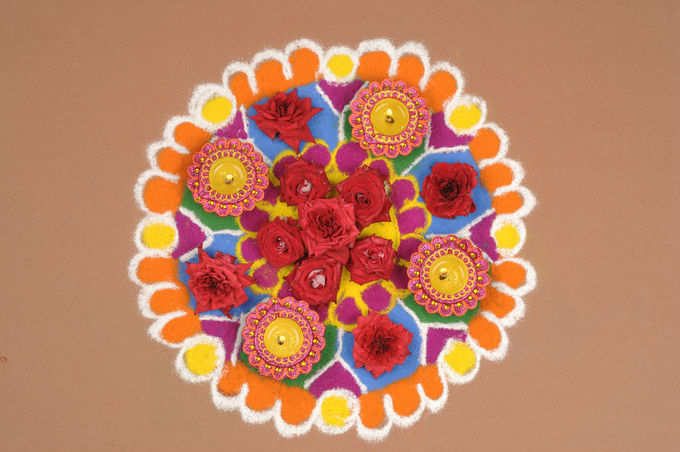 colour Rangoli