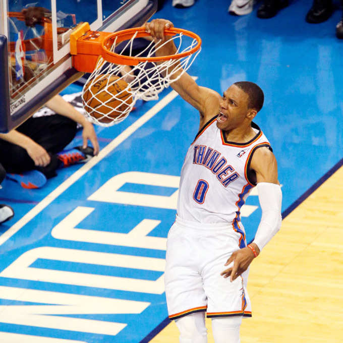 Westbrook, Durant lift Thunder over Spurs