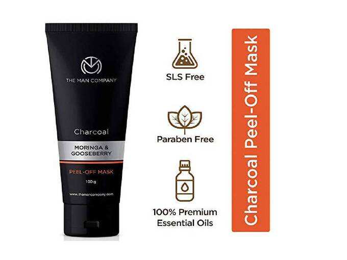 The Man Company Charcoal Peel Off Mask