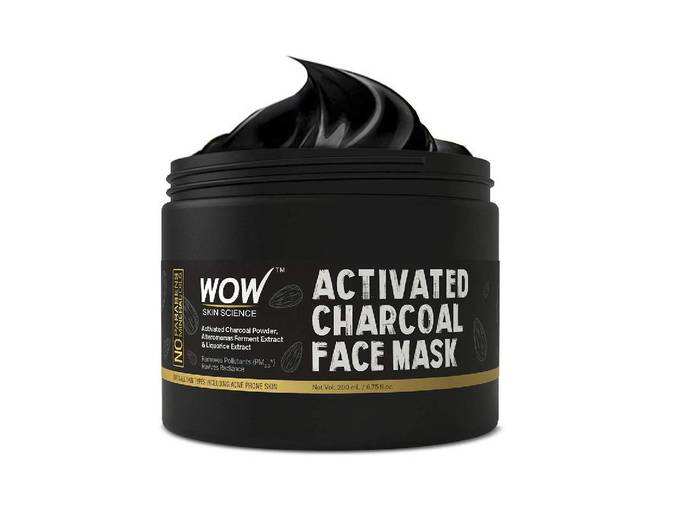 WOW Activated Charcoal Face Mask