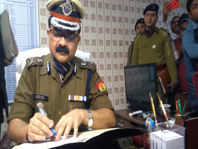 लखनऊ पुलिस कमिश्नर के रूप में सुजीत पांडेय ने संभाला चार्ज