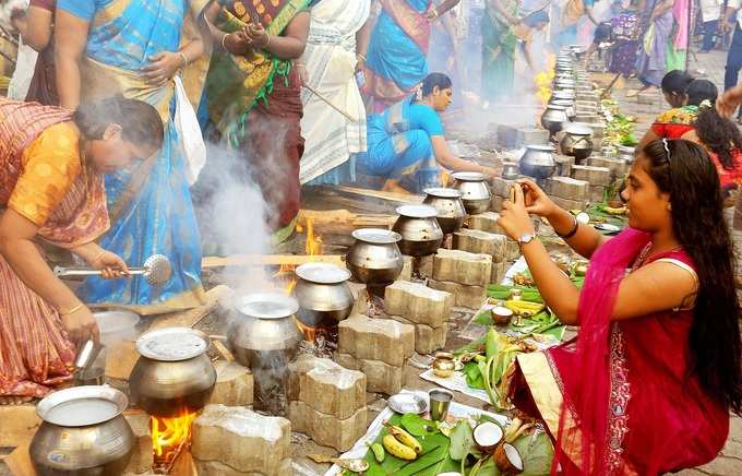 ಸಿಹಿ ಪೊಂಗಲ್‌ ಸೊಬಗು