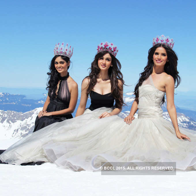Mt.Titlis visit by Miss Indias