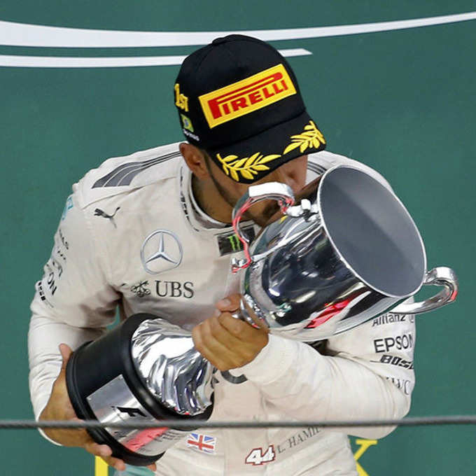 Lewis Hamilton wins Brazilian GP