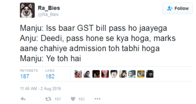 GST પર પણ બની ગયા જૉક્સ…