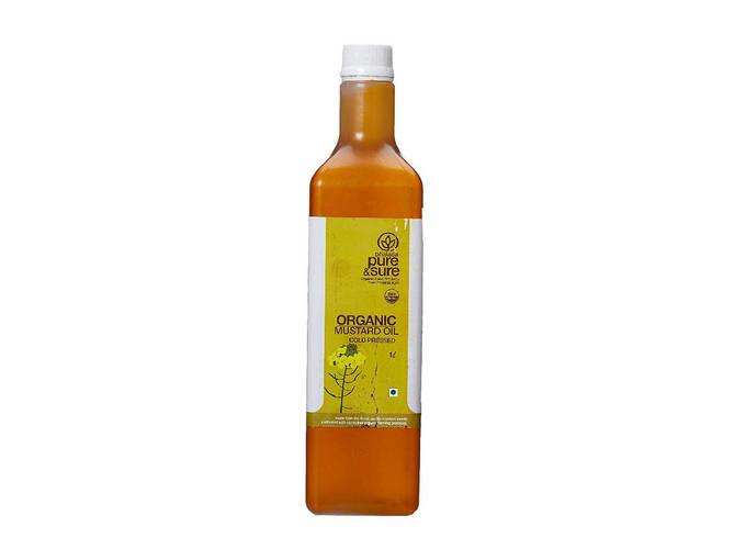 Pure and Sure Organic Mustard Oil