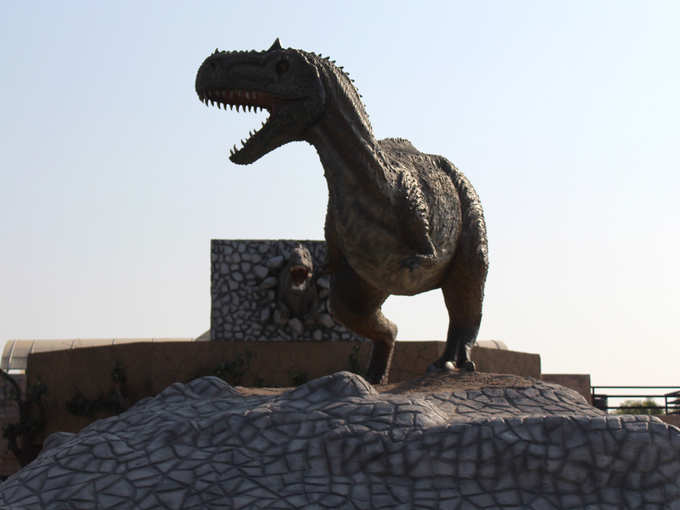 यह है भारत का पहला डायनॉसॉर फॉसिल्‍स पार्क और म्‍यूजियम