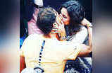 Rafael Nadal passionately kisses girlfriend
