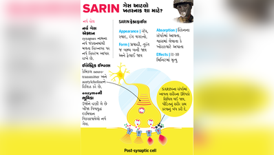 SARIN ગેસ આટલો ખતરનાક શા માટે?