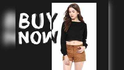 स्टाइलिश लुक के ये Crop Tops,Amazon दे रहा है डिस्काउंट