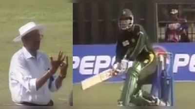 માત્ર 9 ફૂટ લાંબી હતી ક્રિકેટ ઈતિહાસની સૌથી નાની સિક્સ, જુઓ Video