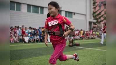ઉત્તર કોરિયામાં બાળકોને અપાઈ દુશ્મનો સામે લડવાની ટ્રેનિંગ