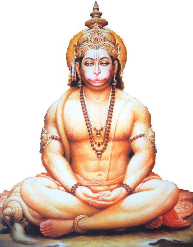 જ્યારે હનુમાનજી હતા ધ્યાનમગ્ન