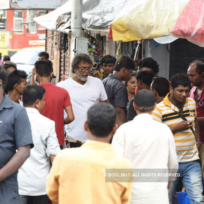 Rakeysh Omprakash Mehra on the sets of hsi short film