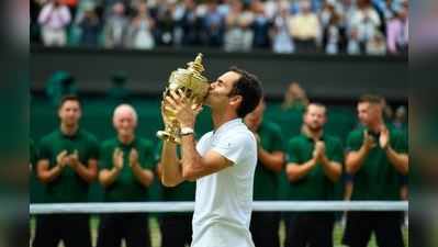Wimbledon: ફેડરર 8મી વાર બન્યો ગ્રાસ કોર્ટનો બાદશાહ