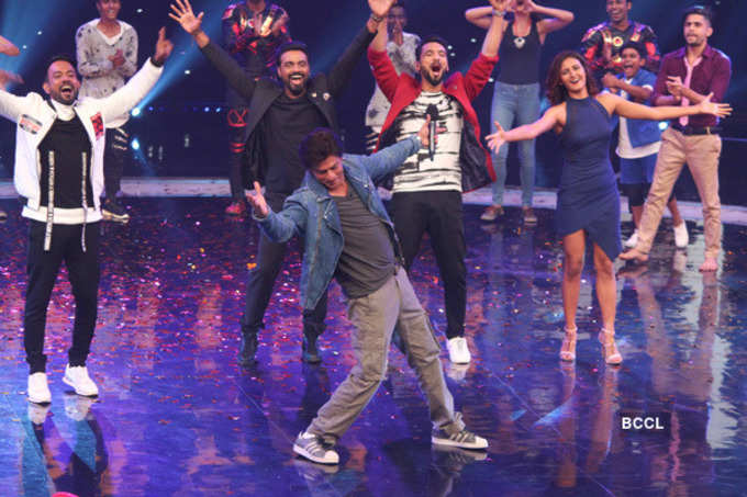 Dance Plus: On the sets