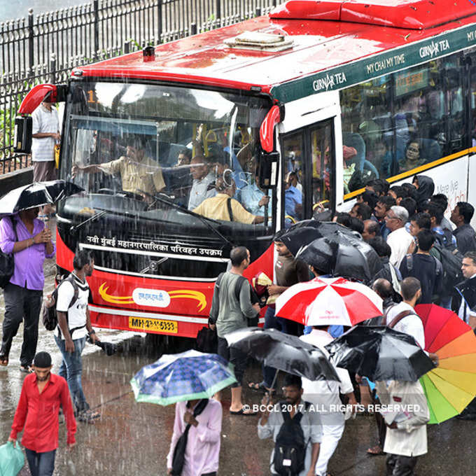 Mumbai Rain Photos: Heavy rain wreaks havoc in Mumbai