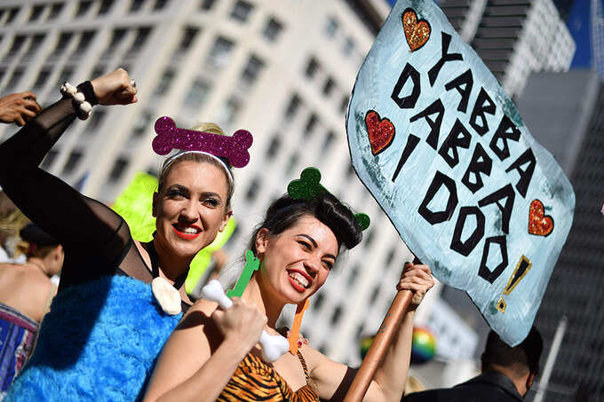 Same-sex marriage rally in Australia