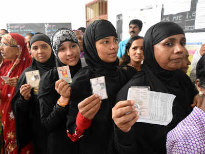 दिल्ली की महिलाओं ने जमकर किया है मतदान