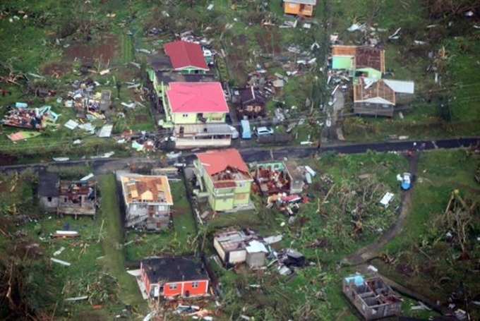Hurricane Maria devastates Caribbean
