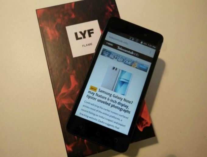 LYF સ્માર્ટફોનની કિંમતમાં ઘટાડો