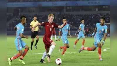 FIFA U17માં કોલંબિયાએ 2-1થી ભારતને હરાવ્યું