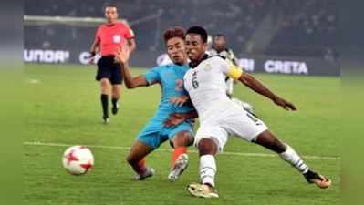 FIFA U 17 વર્લ્ડકપમાં ઘાના સામે ભારતની હાર