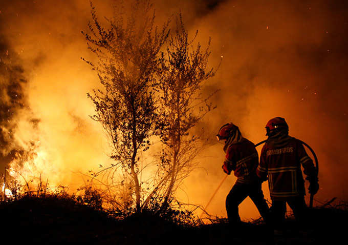 Deadly wildfires in Portugal and Spain