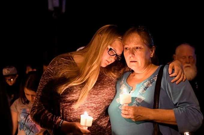 Candlelight vigil held in Texas for church shooting victims