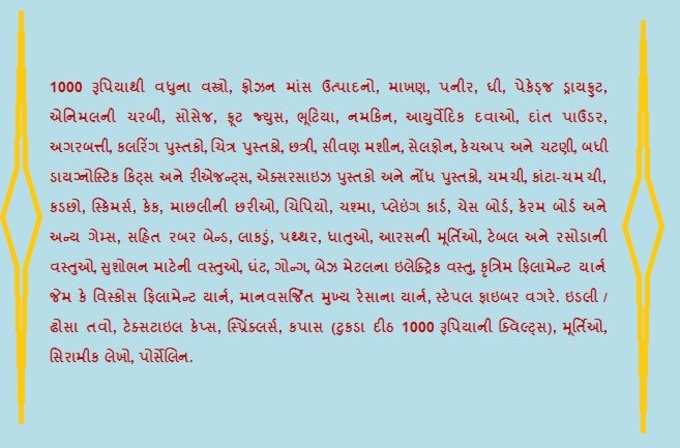 આ વસ્તુઓ પર 12 ટકા જીએસટી