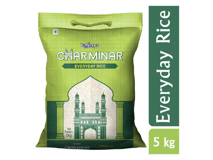 Kohinoor Charminar Everyday Rice, 5 kg