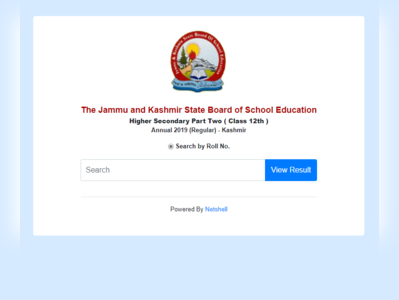 JKBOSE Result 2020: कश्मीर डिविजन 12वीं का रिजल्ट घोषित, इस लिंक से देखें