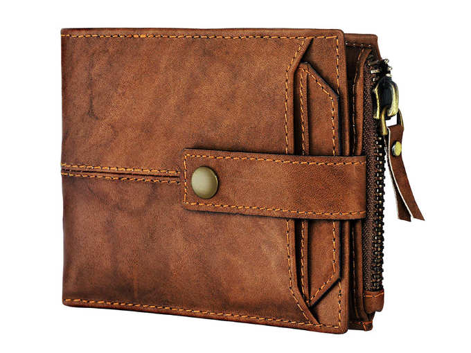 Spiffy Men&#39;s Genuine Leather Wallet for Men