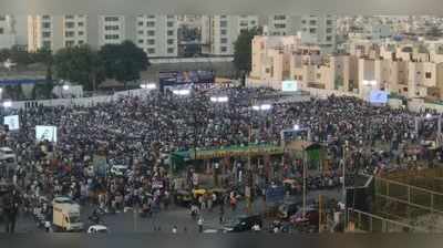 રાજકોટઃ હાર્દિકે દેખાડ્યો પાવર, હજારો લોકોની હાજરી