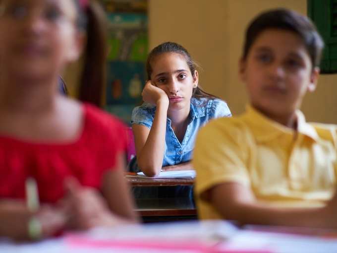 child in school