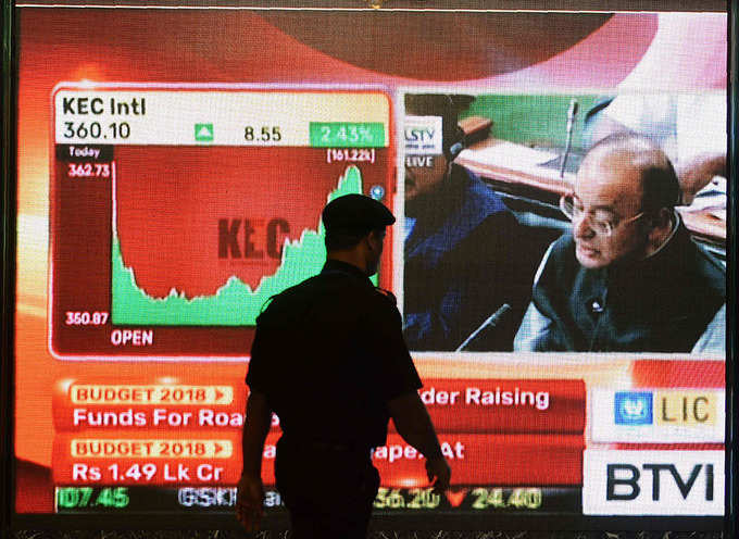 A day after budget, Sensex loses 840 points, Nifty almost 300