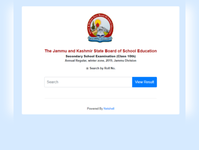 JKBOSE 10th Result 2020: जम्मू डिविजन का 10वीं का रिजल्ट घोषित, यहां देखें