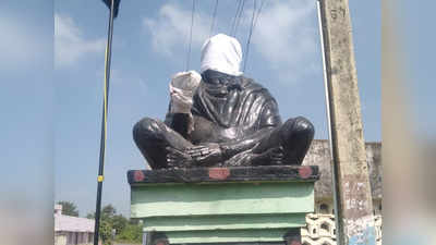 तमिलनाडु: रजनीकांत के बयान पर बवाल के बीच अब पेरियार की मूर्ति क्षतिग्रस्त