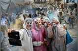 Revellers in Greece celebrate Ash Monday