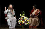 Canadian PM Justin Trudeaus wife Sophie Trudeau visits Sophia college