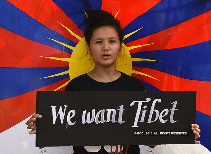 Anti-China protests held on Tibetan National Uprising Day