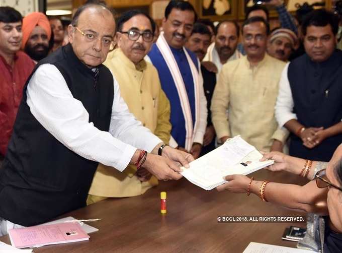 BJP candidates file nominations for RS polls