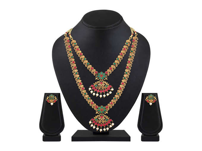 Design Pearl Necklace Set for Women